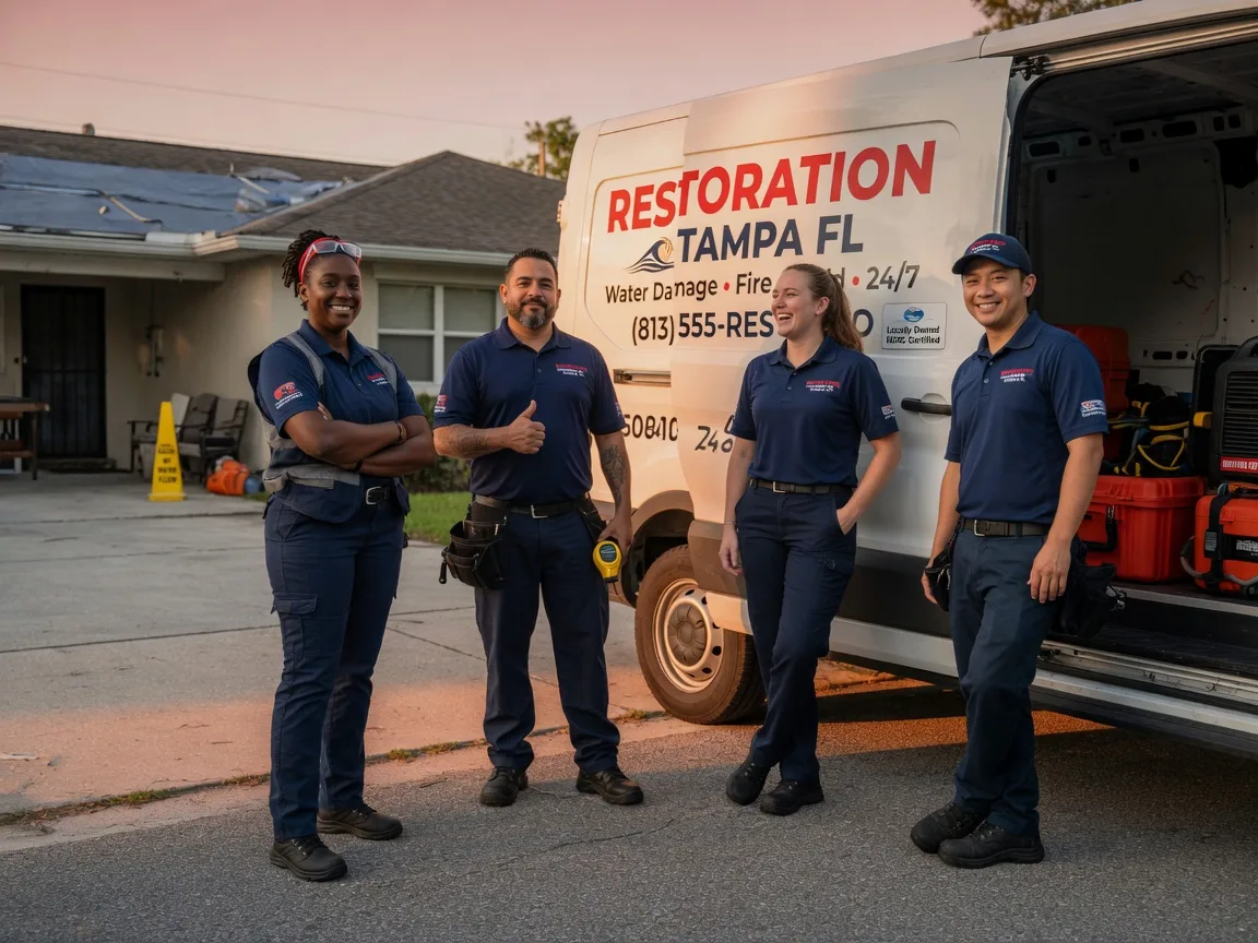 Water Damage Restoration company in Yorktown, VA